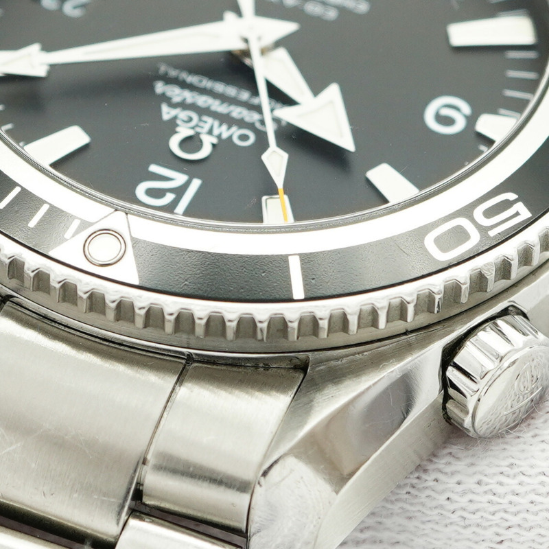 歐米茄海馬系列 2201.50 黑色錶盤男士腕錶-7