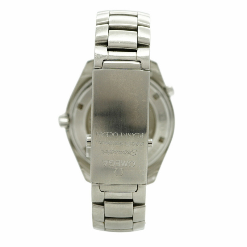 歐米茄海馬系列 2201.50 黑色錶盤男士腕錶-8