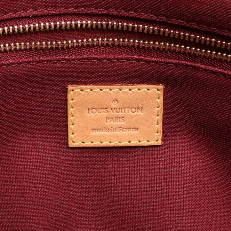 路易威登 Raspail PM Monogram 手提包 M40608 PVC塗層帆布皮革棕色二手女士-3