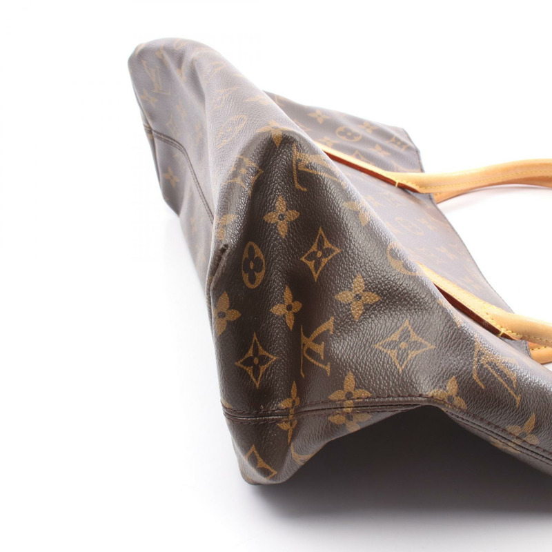 路易威登 Raspail PM Monogram 手提包 M40608 PVC塗層帆布皮革棕色二手女士-7