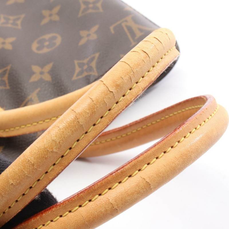路易威登 Raspail PM Monogram 手提包 M40608 PVC塗層帆布皮革棕色二手女士-9