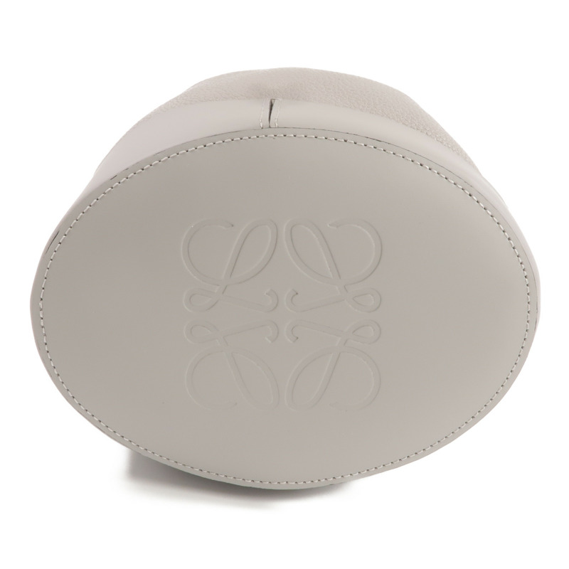 LOEWE 牛皮皮革Balloon Bag Small銀扣肩背袋-2