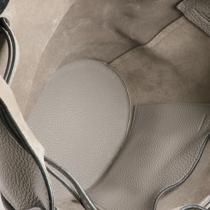 LOEWE 牛皮皮革Balloon Bag Small銀扣肩背袋-3