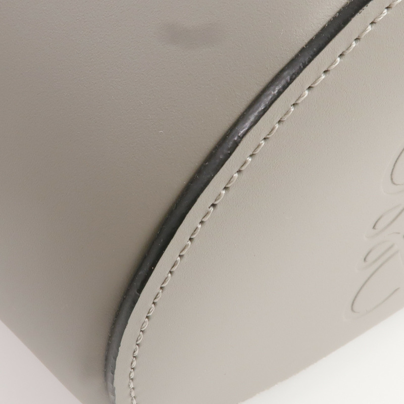 LOEWE 牛皮皮革Balloon Bag Small銀扣肩背袋-13