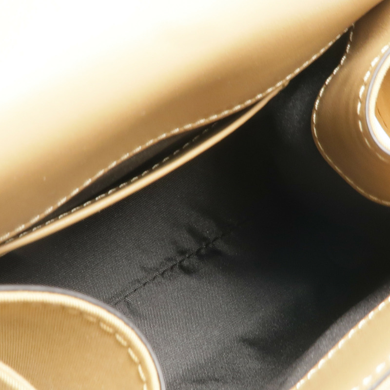 MOSCHINO 棉混紡Trench Coat Design 2 Way Shoulder金扣手挽肩背兩用袋-4