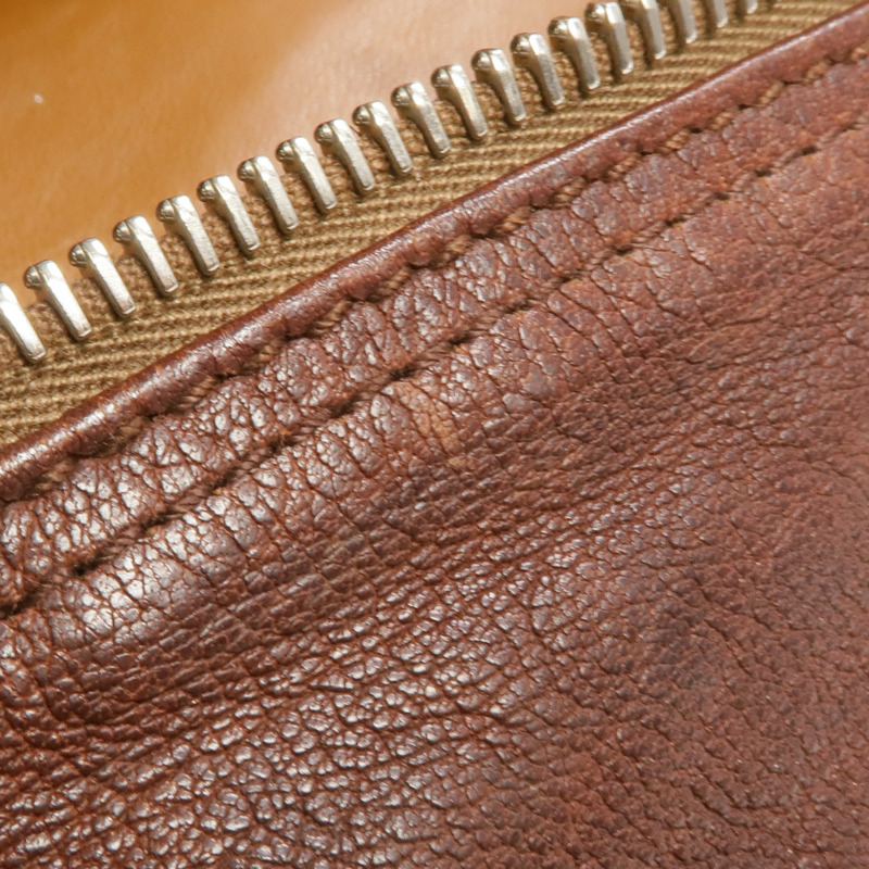 PRADA 牛皮皮革Handbag/Boston Bag銀扣手挽袋/波士頓包-18