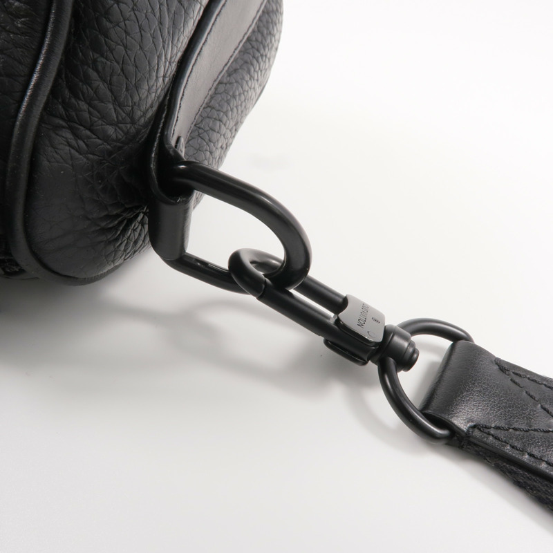 LOUIS VUITTON Monogram Taurillon Keepall Bandouliere 25手挽肩背兩用袋-6