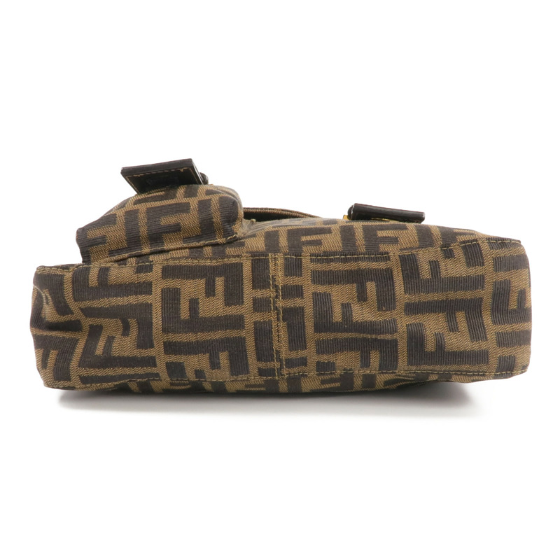 FENDI 帆布Zucchino金扣肩背袋-3