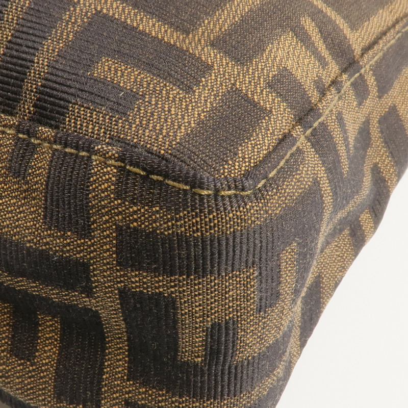 FENDI 帆布Zucchino金扣肩背袋-9