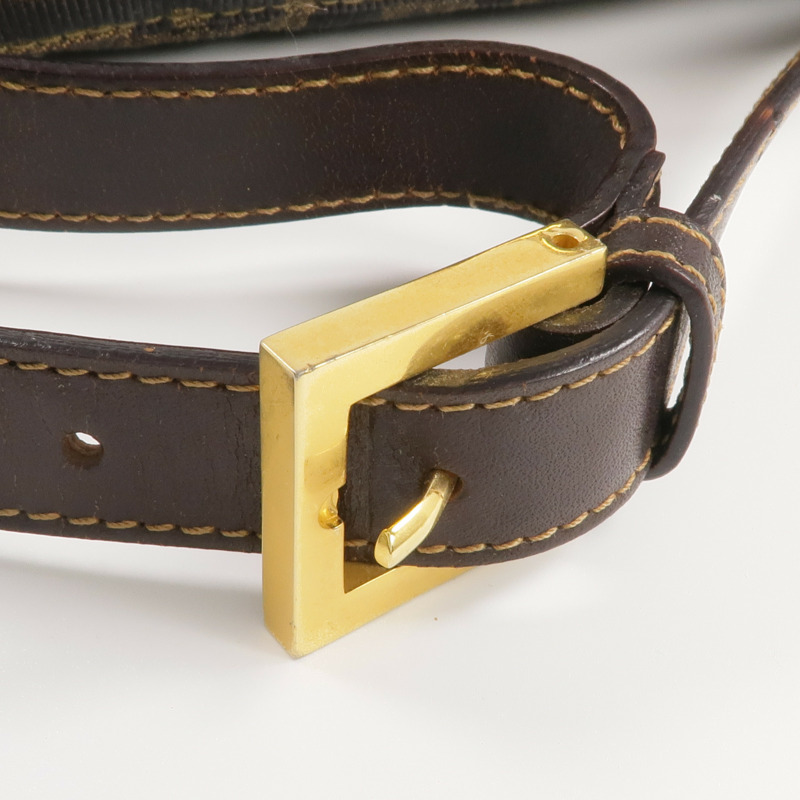 FENDI 帆布Zucchino金扣肩背袋-14