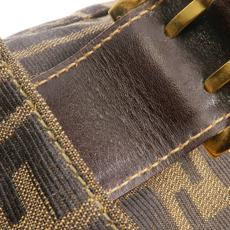 FENDI 帆布Zucchino金扣肩背袋-16
