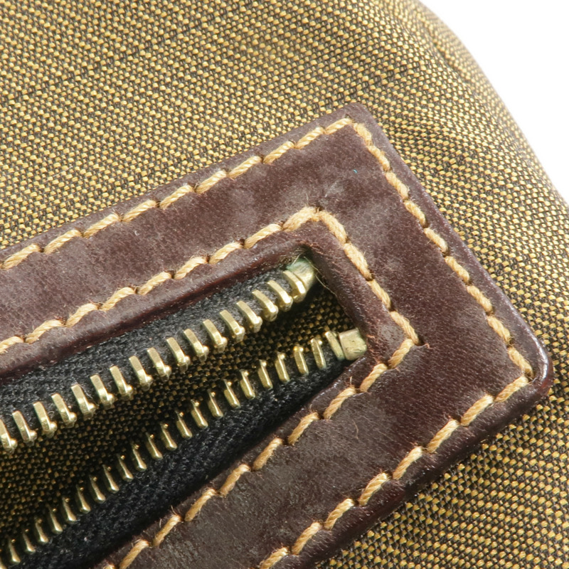 FENDI 帆布Zucchino金扣肩背袋-17