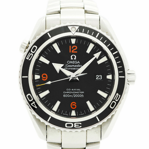 歐米茄海馬系列 2200.51 黑色錶盤男士腕錶