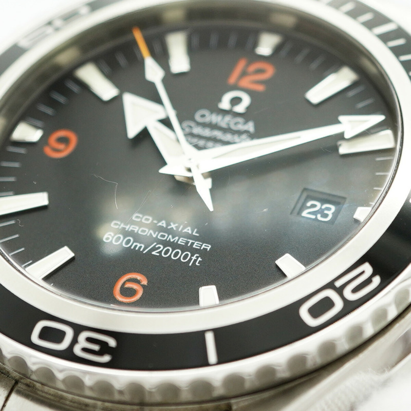 歐米茄海馬系列 2200.51 黑色錶盤男士腕錶-7