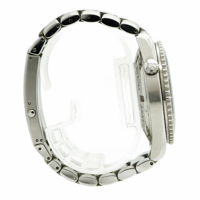 歐米茄海馬系列 2200.51 黑色錶盤男士腕錶-10