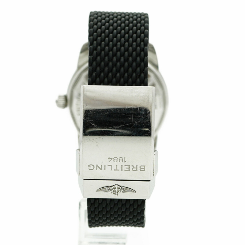 百年靈超級海洋文化系列AB2010藍色錶盤男士腕錶-7