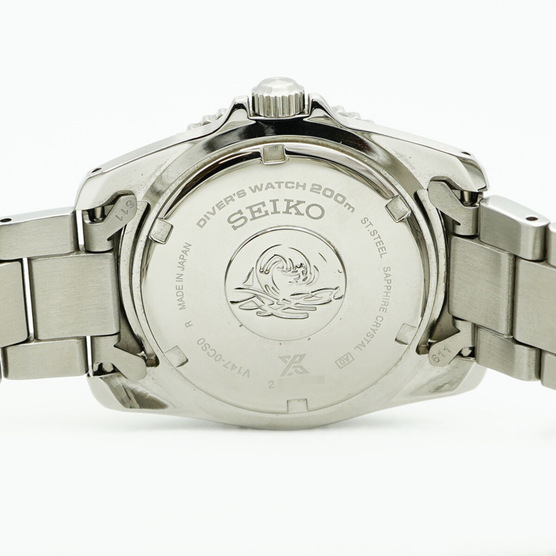 精工 Prospex SBDN077 V147-0CS0 綠色錶盤男士腕錶-5