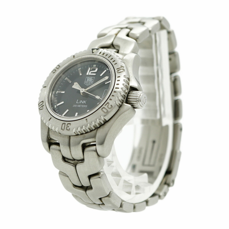 泰格豪雅 Link WT1410 黑色錶盤小姐腕錶-2