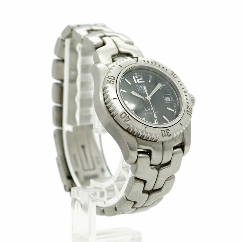 泰格豪雅 Link WT1410 黑色錶盤小姐腕錶-3