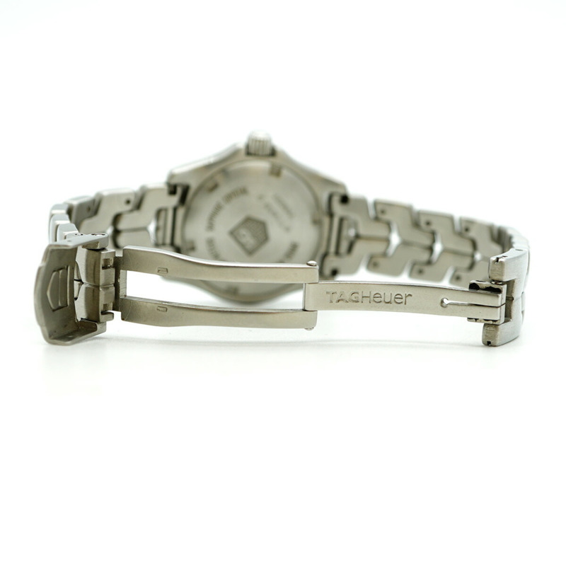 泰格豪雅 Link WT1410 黑色錶盤小姐腕錶-4