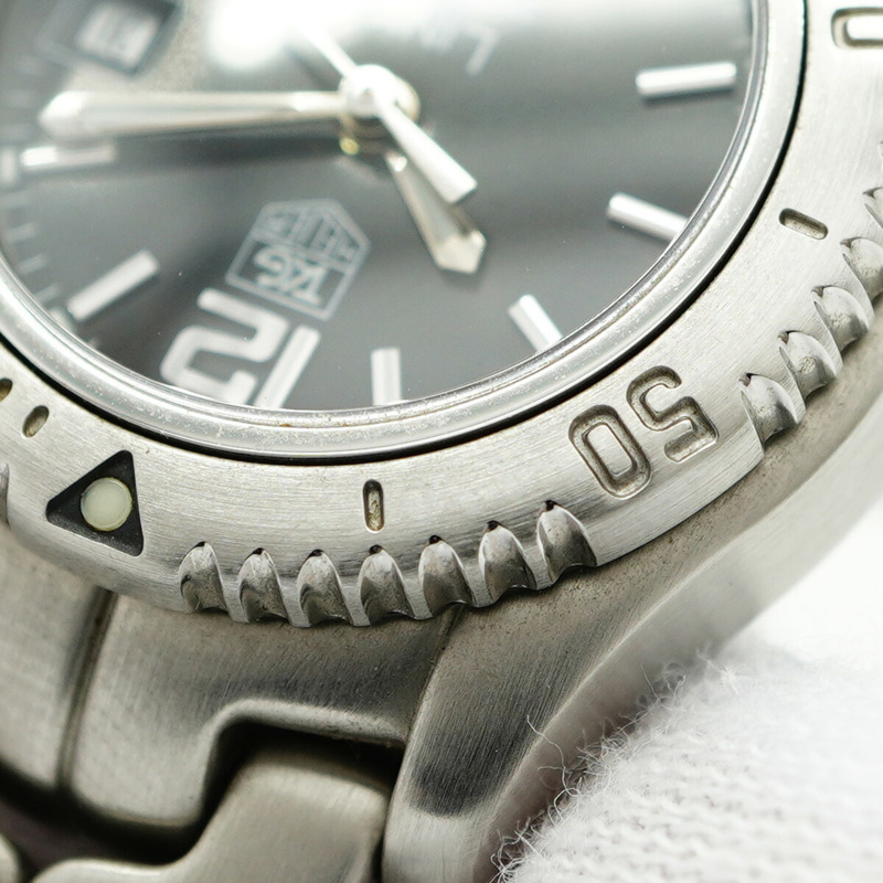 泰格豪雅 Link WT1410 黑色錶盤小姐腕錶-7