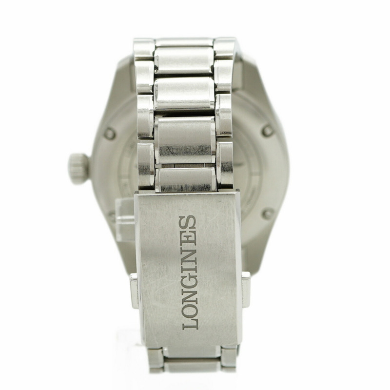 浪琴 Spirit Zulu Time L3.802.4.93.6 海軍藍錶盤男士腕錶-7