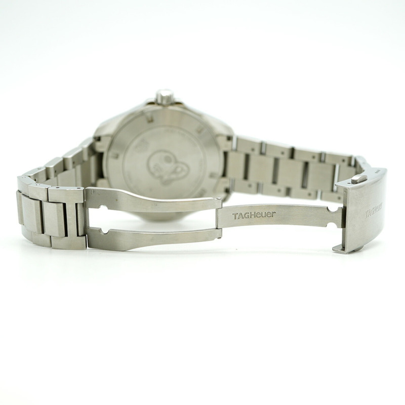 TAG Heuer 豪雅競潛系列 WAY101A 黑色錶盤男士腕錶-4