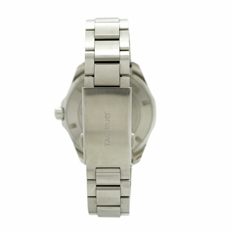 TAG Heuer 豪雅競潛系列 WAY101A 黑色錶盤男士腕錶-8