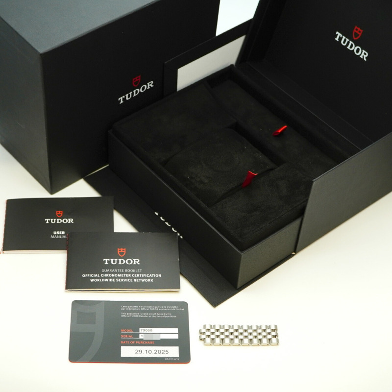 帝舵碧灣54 79000 藍色錶盤男士腕錶-1