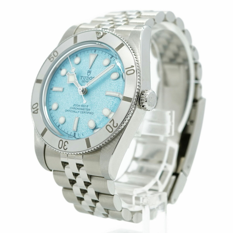 帝舵碧灣54 79000 藍色錶盤男士腕錶-2