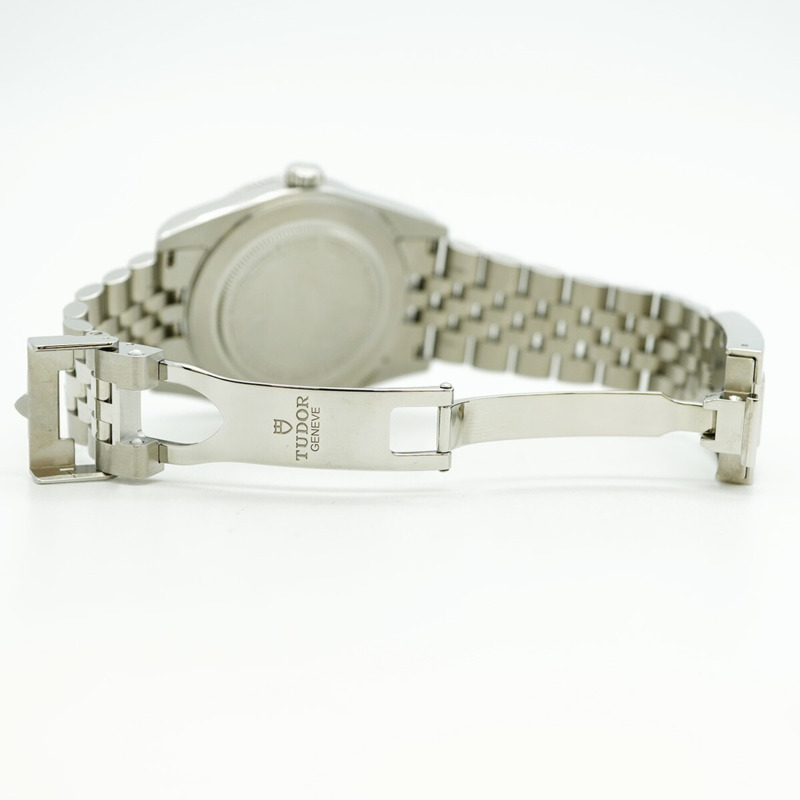 帝舵碧灣54 79000 藍色錶盤男士腕錶-4