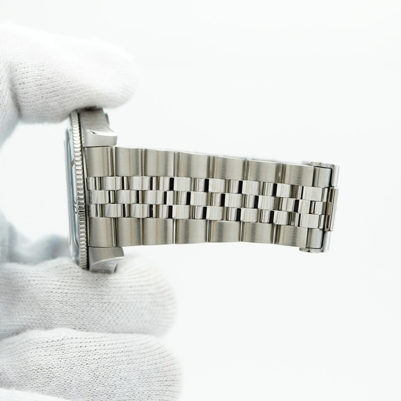 帝舵碧灣54 79000 藍色錶盤男士腕錶-6