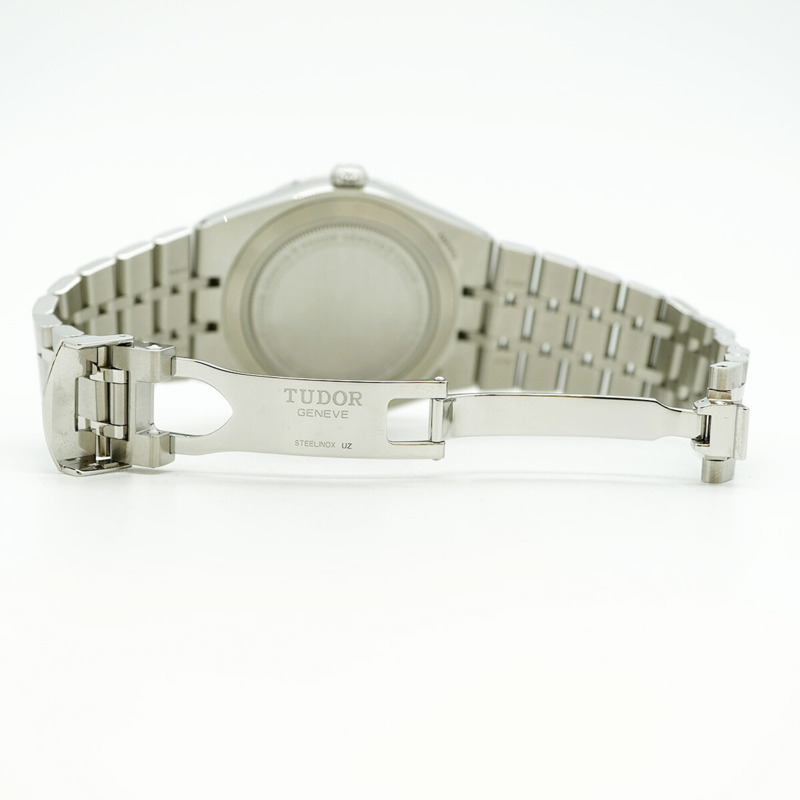 帝舵皇家28600黑色錶盤男士腕錶-4