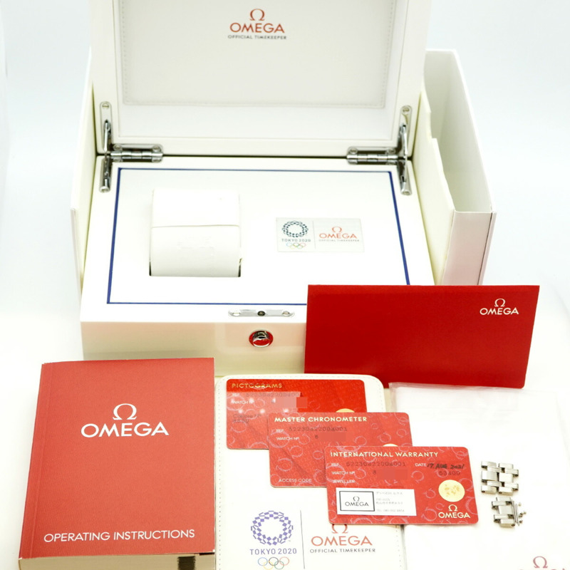 歐米茄海馬系列 522.30.42.20.04.001 白色錶盤男士腕錶-1