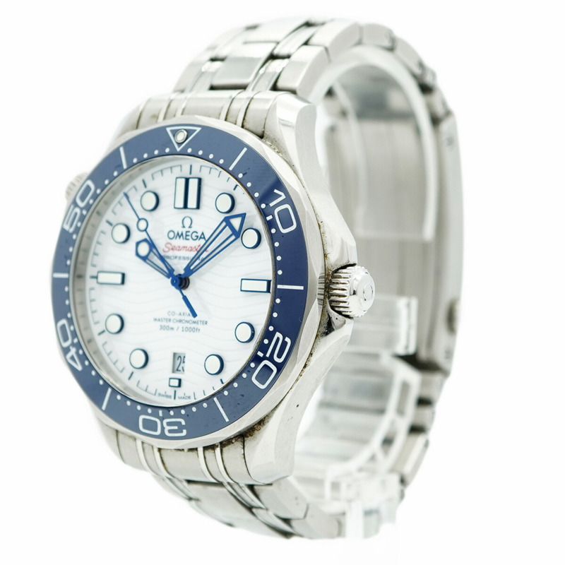 歐米茄海馬系列 522.30.42.20.04.001 白色錶盤男士腕錶-2