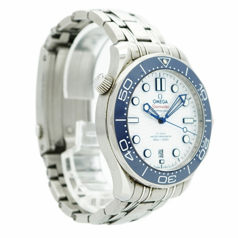 歐米茄海馬系列 522.30.42.20.04.001 白色錶盤男士腕錶-3