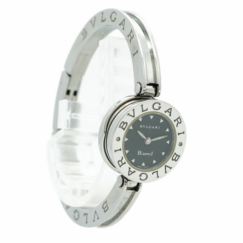 寶格麗 B.zero1 BZ22S 黑色錶盤小姐腕錶-2