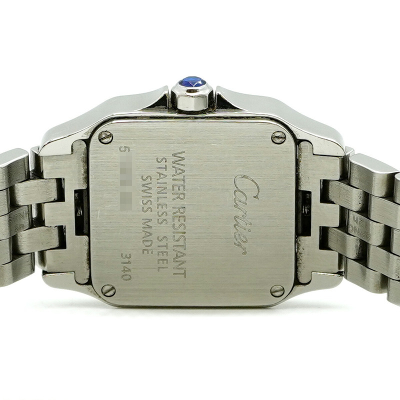 卡地亞 Santos SM W2510002 粉紅錶盤小姐腕錶-4