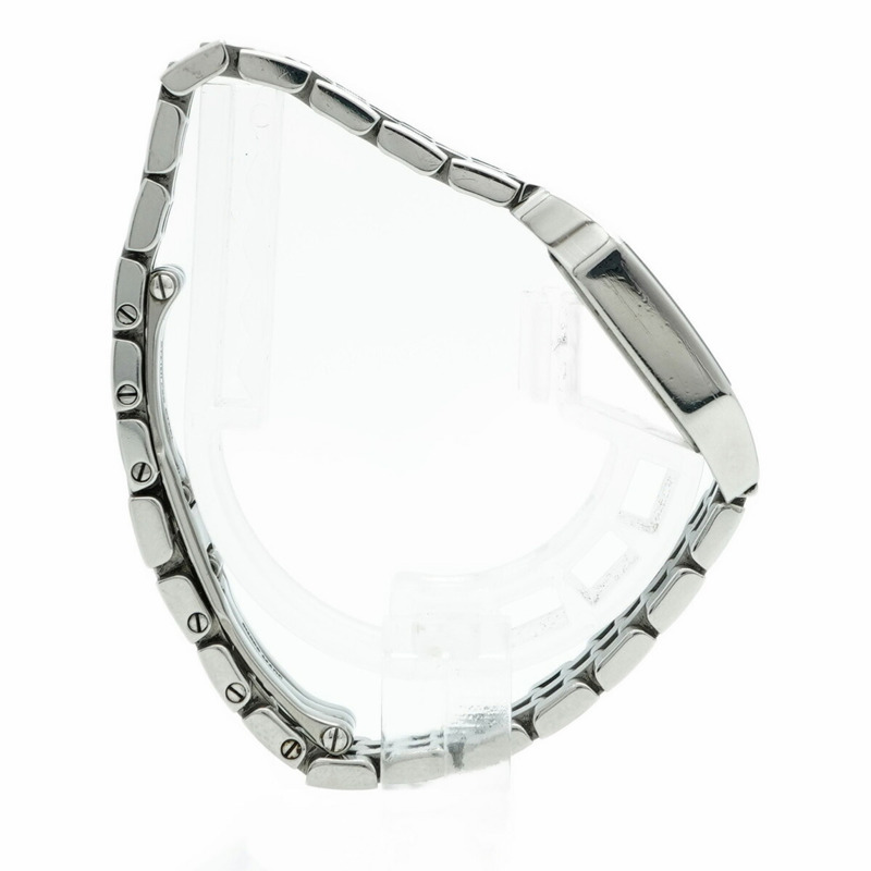 卡地亞 Santos SM W2510002 粉紅錶盤小姐腕錶-8