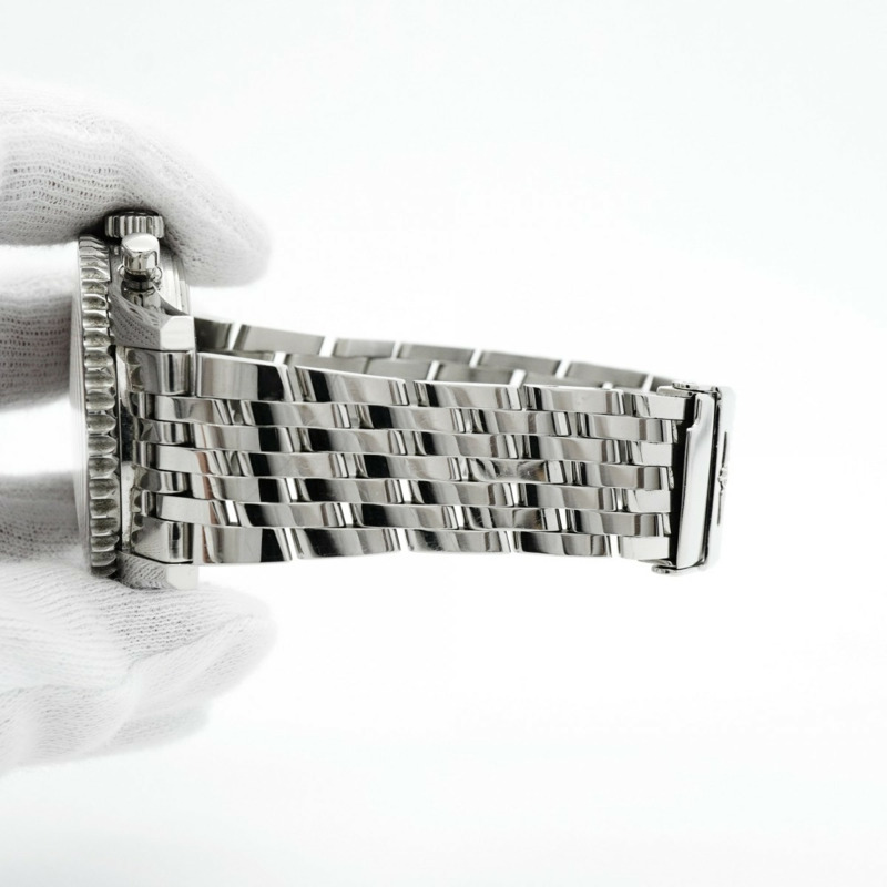 百年靈 Montbrillant A21330 銀色錶盤男錶-6