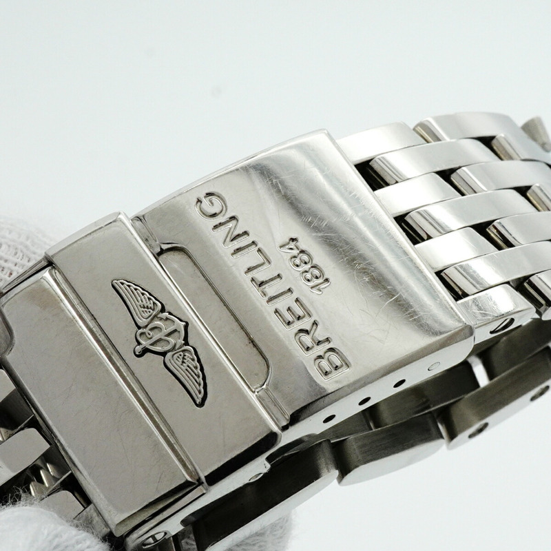 百年靈 Montbrillant A21330 銀色錶盤男錶-7