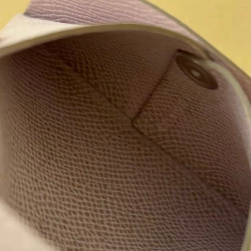 漏價 愛馬仕 Hermès 小皮件｜Calvi 零錢包/收納包｜淺粉色 U刻 EPSOM-3