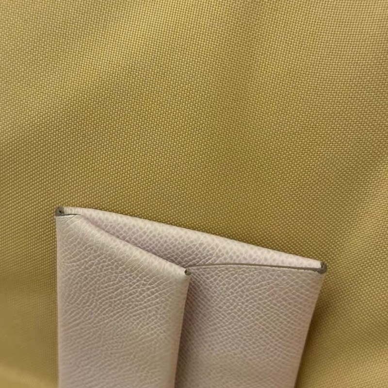 漏價 愛馬仕 Hermès 小皮件｜Calvi 零錢包/收納包｜淺粉色 U刻 EPSOM-6