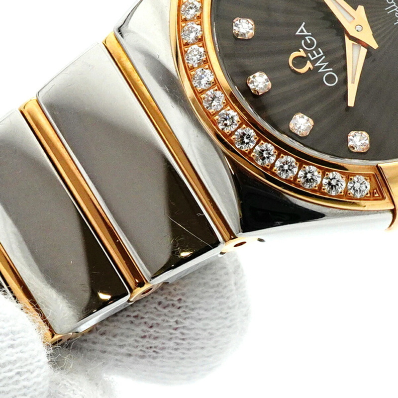 歐米茄星座系列 123.25.27.60.63.002 棕色錶盤女士腕錶-8