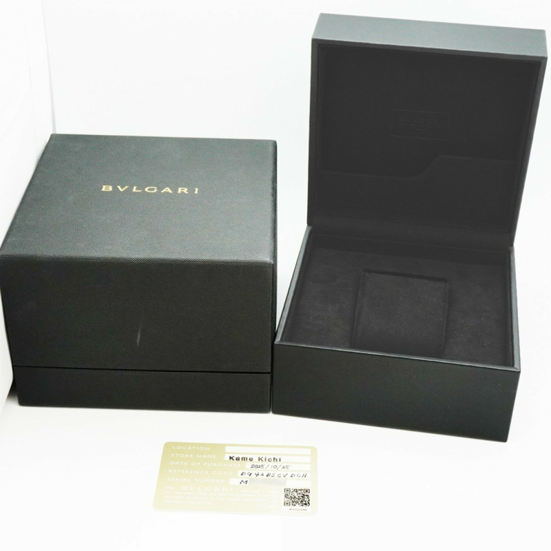 寶格麗 Diagono DG42SCCH 黑色錶盤男士腕錶-1