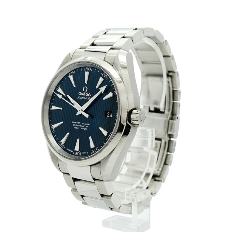 歐米茄海馬系列 231.10.42.21.03.003 海軍藍錶盤男士腕錶-2