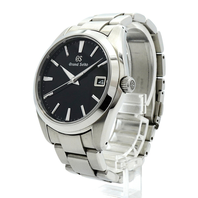 精工 Grand SBGV223 9F82-0AF0 黑色錶盤男士腕錶-2