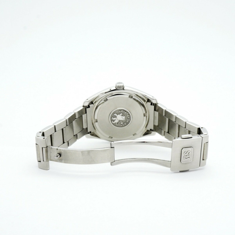 精工 Grand SBGV223 9F82-0AF0 黑色錶盤男士腕錶-4