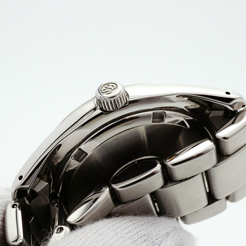 精工 Grand SBGV223 9F82-0AF0 黑色錶盤男士腕錶-11