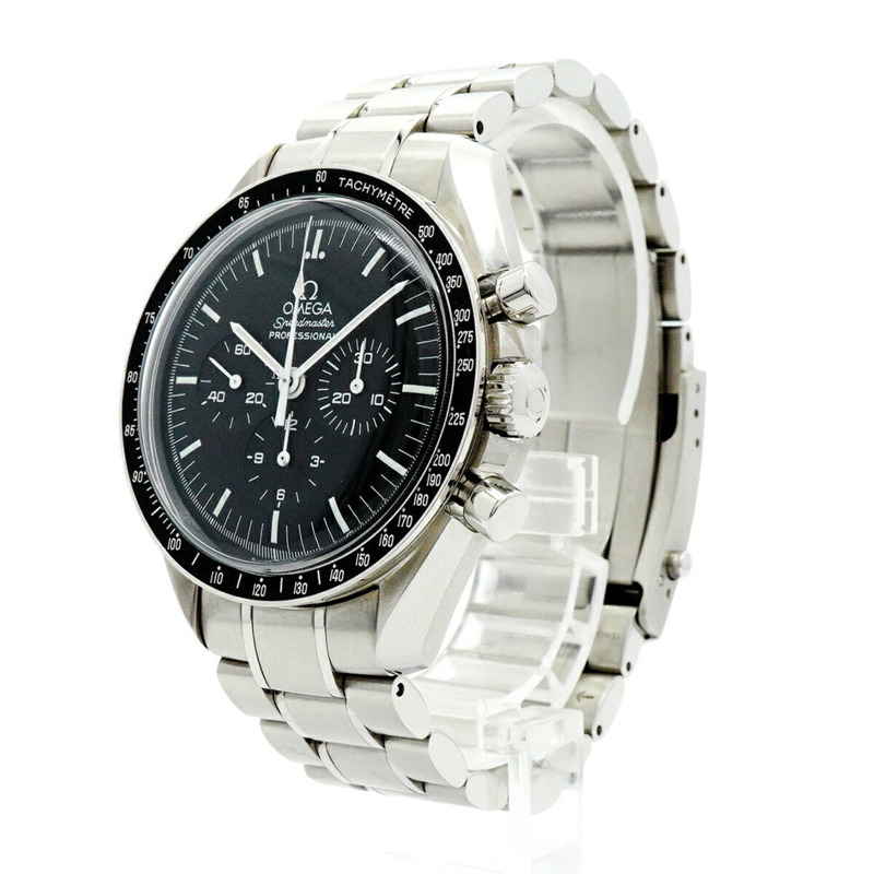 歐米茄超霸系列3570.50黑色錶盤男士腕錶-2